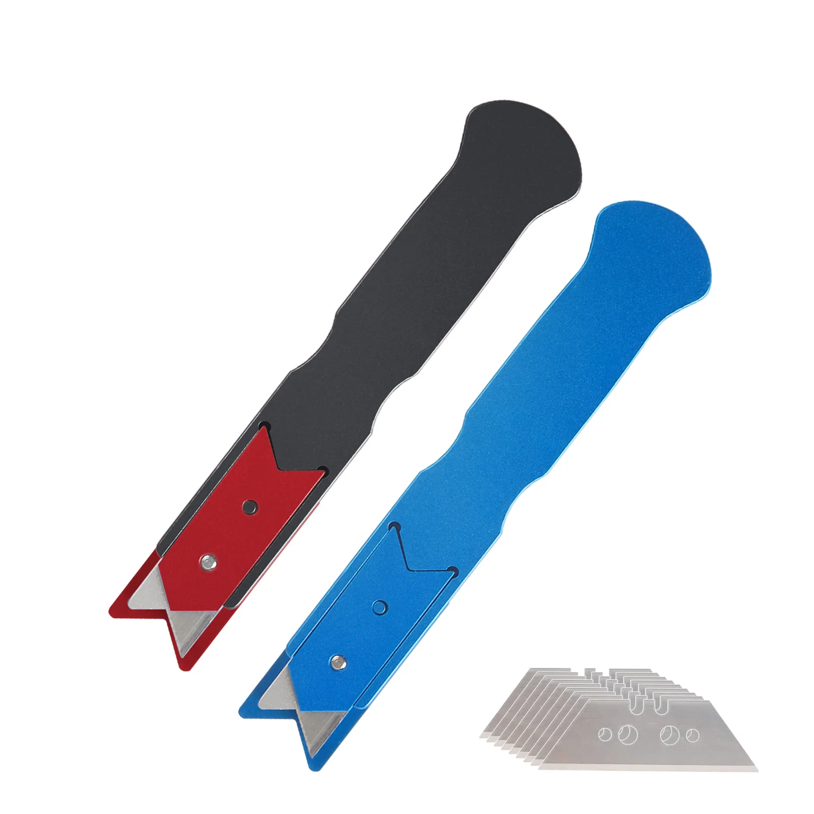 Aluminum Alloy Gap Cutting Trimmer Film Application Edge Cutting Knife Film Sticking Tools Windows Tint tools Auto Tinting Kit