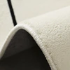 Modern Luxury Carpets for Living Room Fluffy Soft Plush Rug Black White Lines Bedroom Decor Carpet Large Area Washable Study Mat 6