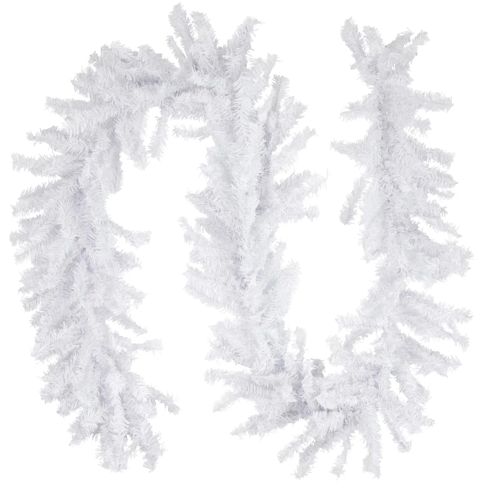 

Christmas Decoration White PVC Artificial Simulated Christmas Rattan decoración hogar Party Decor товары для дома 2023 for Home