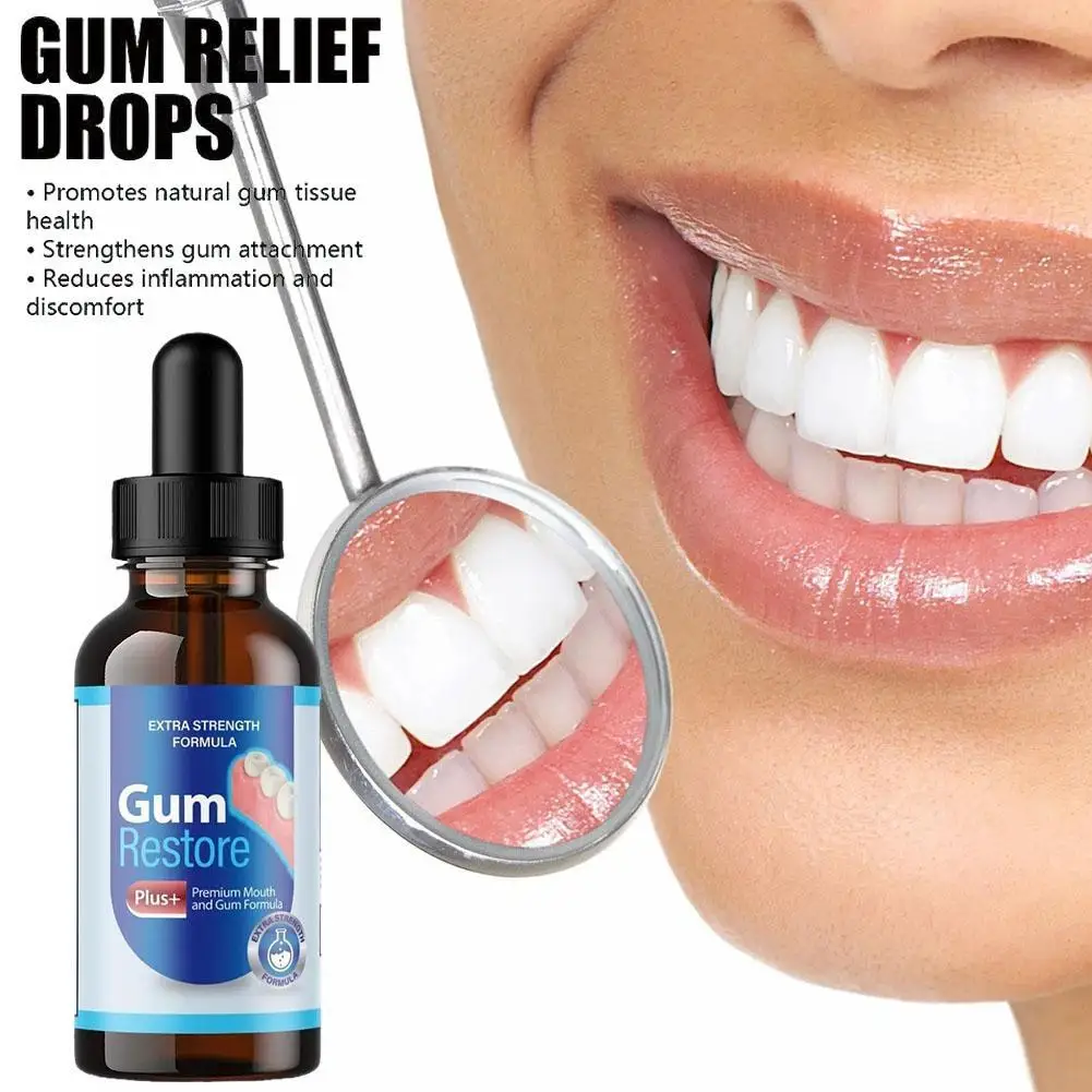 Gingival Regrowth Drops Quickly Repair Of Cavities Caries Mousse Gum Treatment For Receding Gums Rejuvenate Your Gums With Ease