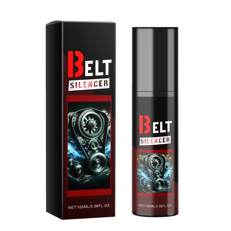 Auto Belt Dressing Spray 100ml Prolongs Belt Life Engine Silencer