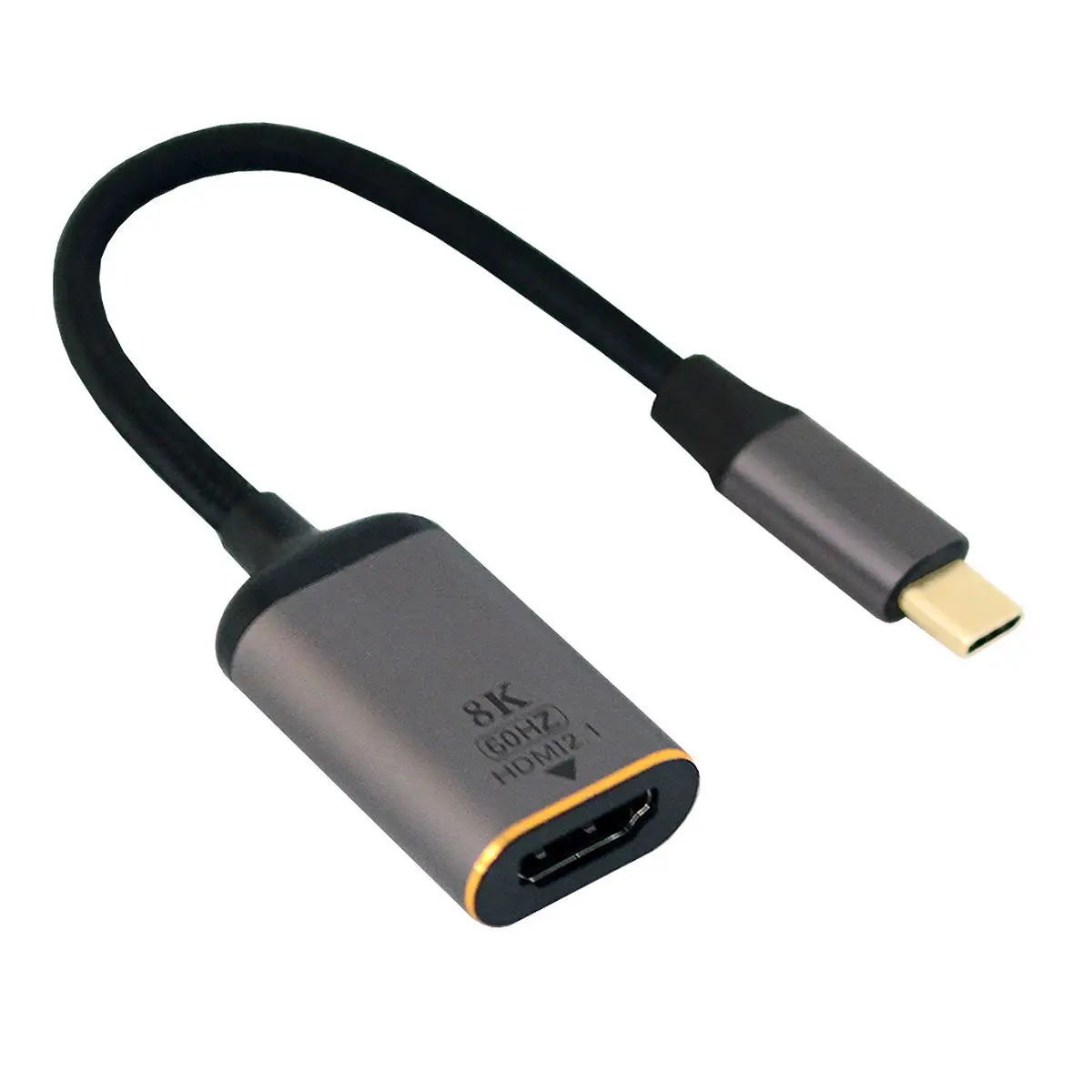 

Cablecc USB4 USB-C Type-C Source to Female HDTV 2.0 Cable Display 8K 60HZ UHD 4K HDTV Male Monitor