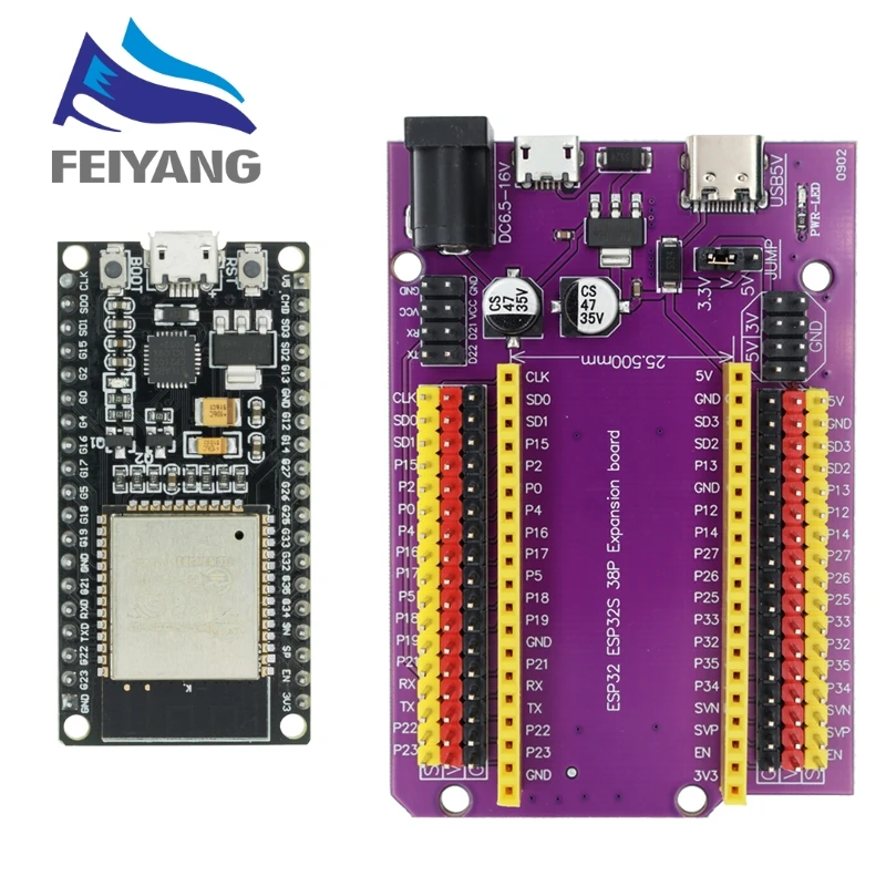 Esp32-entwicklung-board-TYPE-C-micro-usb-cp2102-wifi-bluetooth-dual ...