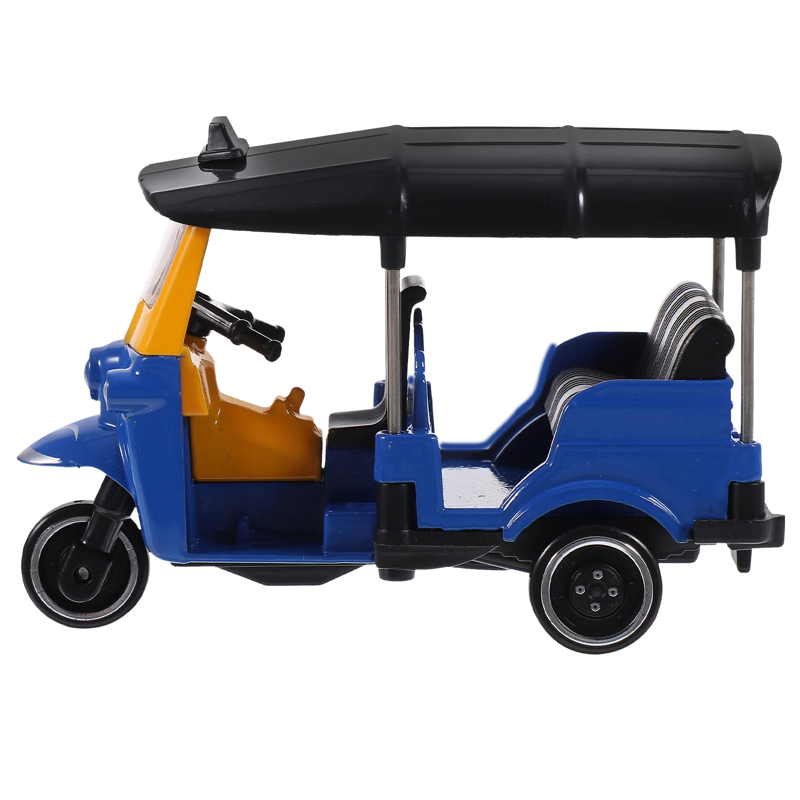 

Thai Tricycle Model Toy Simulation Tuk Tuk Car Figurine Children Vehicle Toy Modeling Desktop Cake Topper Decoration Birthday