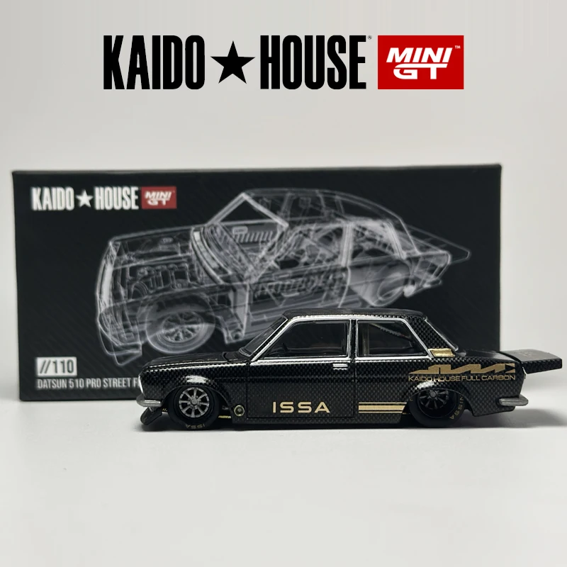 Kaido House MINIGT Datsun 510 Pro Street Full Carbon V1 KHMG