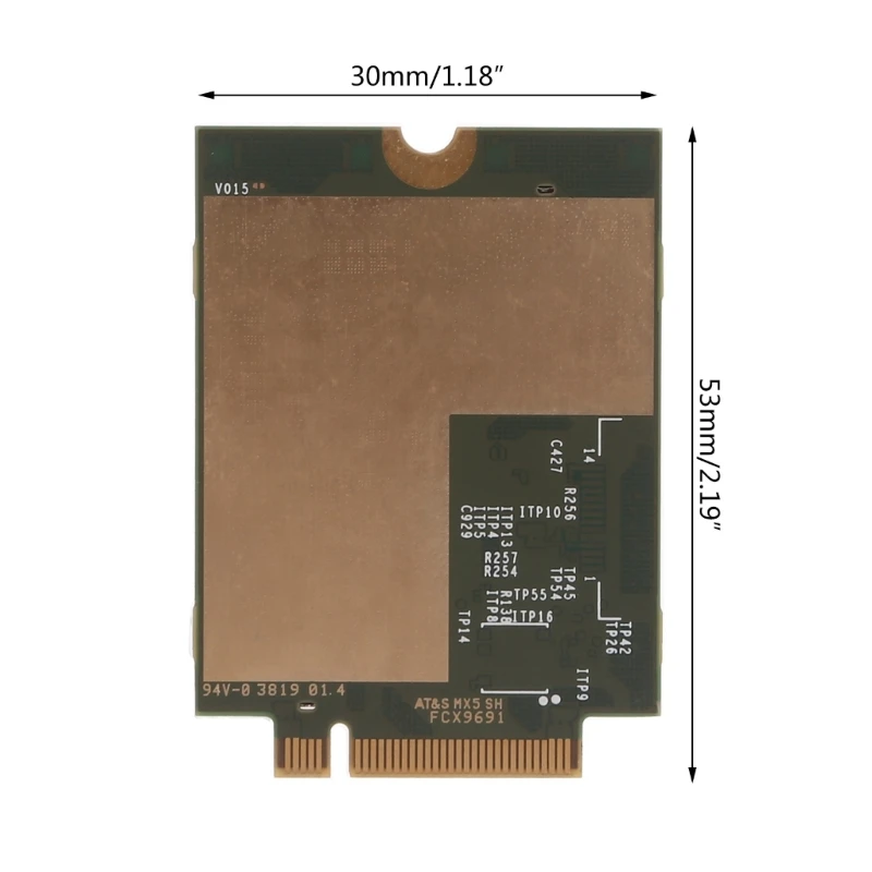 T77W968 For Dell DW5821e- sSIM LTE Cat16 4G WWAN Card Module for Lattitude 5420 5424 7424 Rugged Latitude 7400 / 7400 2-in - 7