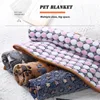 Soft And Fluffy Pet Dog Blanket Cute Star Printing Pet Mat Warm Breathable Skin Friendly Cats And Dogs Bed Blanket Pet Supplies 3