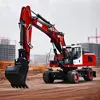 MTM 946 RC Hydraulic Excavator 1/14 Remote Control Metal Wheeled Digger Heavy Duty Machine Construction Vehicles Sound System 1