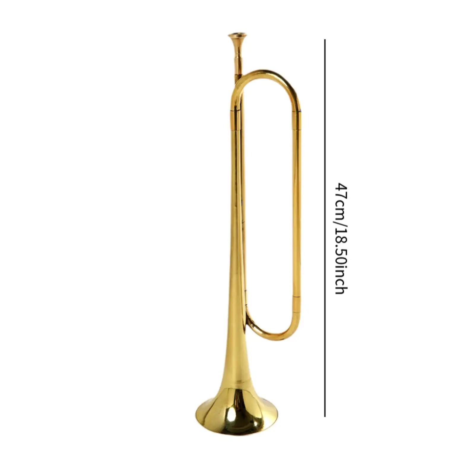 C Key Trumpet Trumpet Marching Band Instrument Youth Brass Mini Brass Instrument for Beginner Orchestra Kids