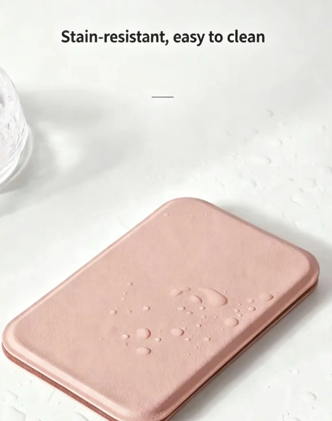 Compact Portable Makeup Mirror - Standable Handheld Cosmetic Accessory