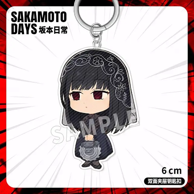 SAKAMOTO DAYS Mini Chara Acrylic Key Chain Animal Ver. Shin
