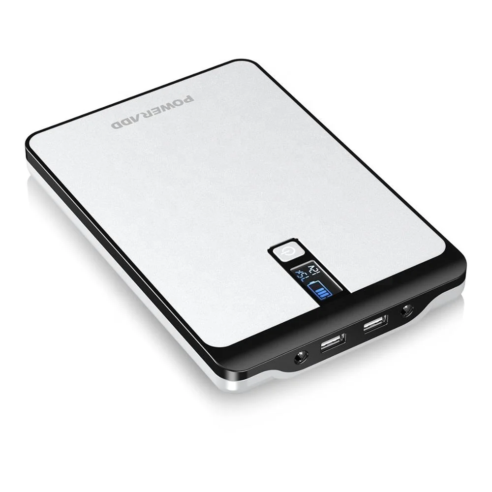 

Large Capacity 23000mAh Silver Portable Mobile Battery Charger For Laptops