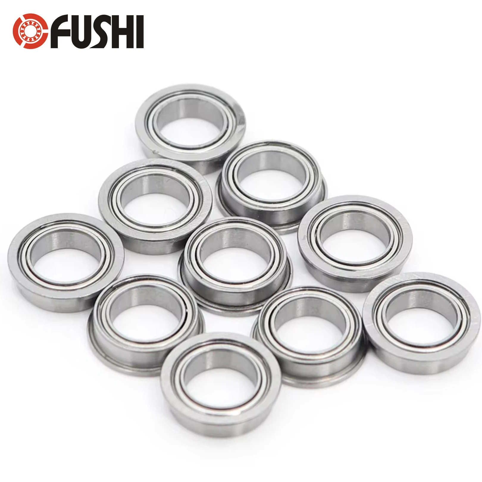 10 Roulements à Billes F695-2RS 5x13x4 Mm à Bride – Pour Imprimantes 3D Voron Mobius, Miniature, Scellés, Graissés