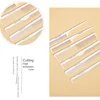 Hairdressing Carbon Comb Professional Hairdresser Cutting Comb Anti Static Hair Comb Haircut Tools Barber Hair Styling Comb 6