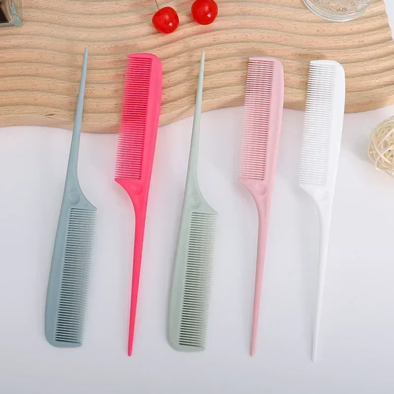 Mother-kids Hair Brush Baby Mini Anti-screw Antiklit Detangling Professional Hair Tail Comb Cut Styling Stainless Steel hair comb curly hair brush hair styling tools hair brush comb hair comb set