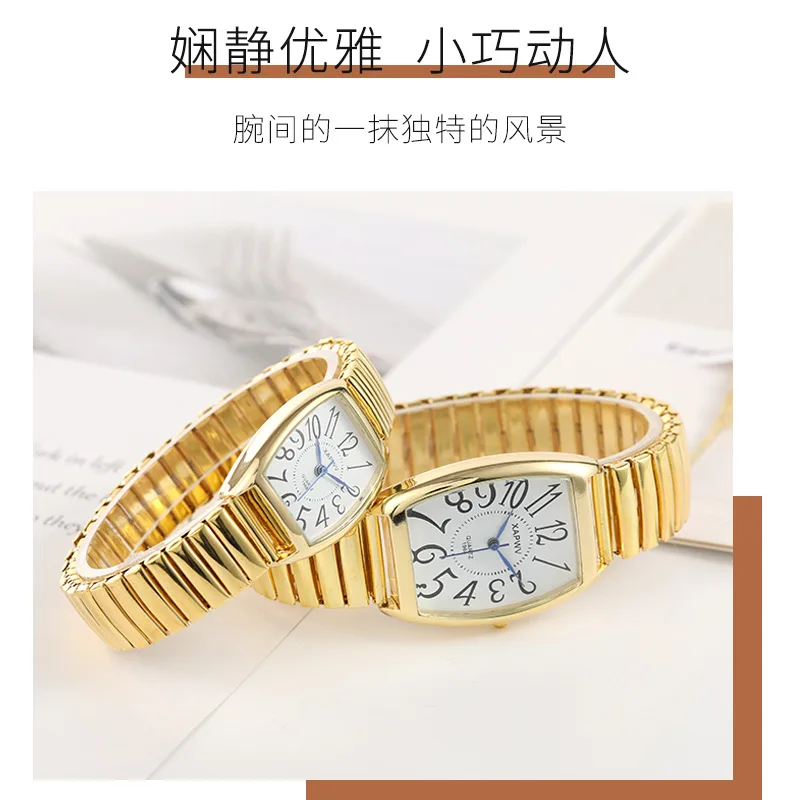 Fashion Ladies Watches Men Elasticity Watch for Women Quartz Male Wristwatch Relogio Feminino Clocks Couples Elastic Band Watch 4