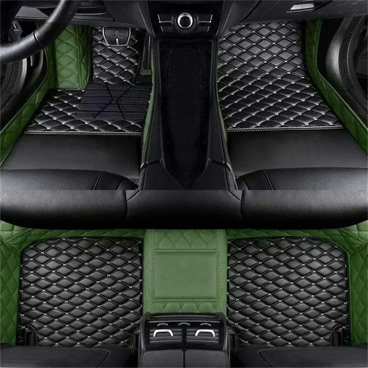 Black and Green