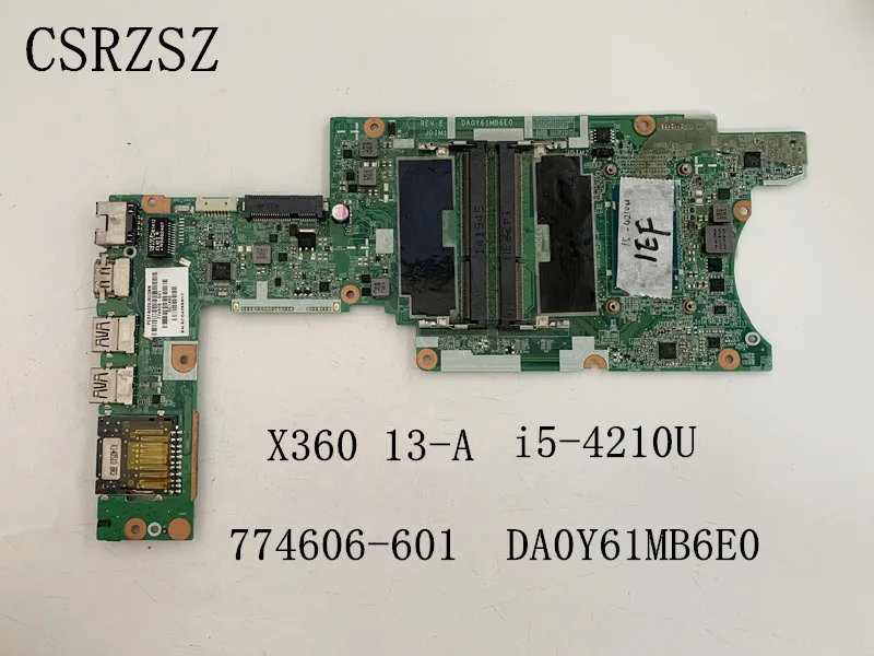 

Материнская плата для ноутбука HP X360 13-A со штативом 774606-001 774606-601 DA0Y61MB6E0 протестирована