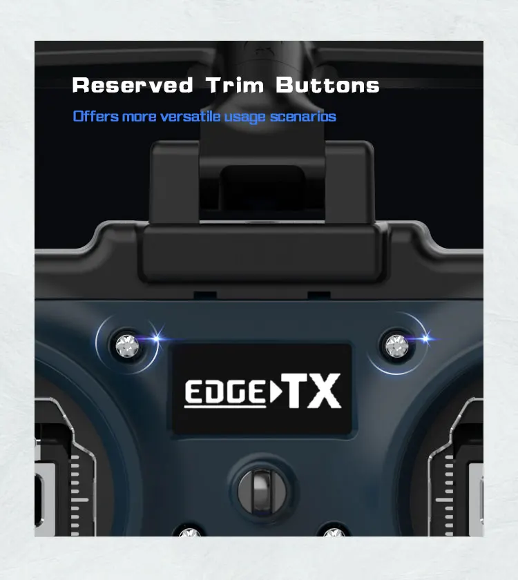 Jumper T20 T20S Transmitter, Reserved Trim Buttons Offers More versatile VSag8 Scenarios edge
