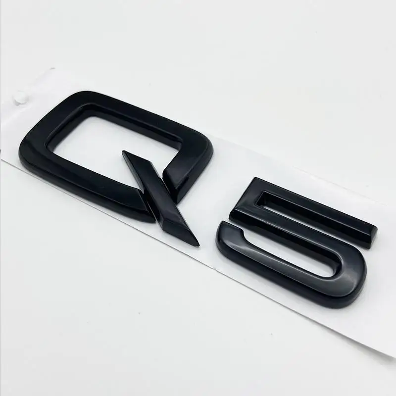 Auto Attach Sticker Car Emblem Replacement Car Emblem For Audi Q5,Metal Automotive Stickers ...