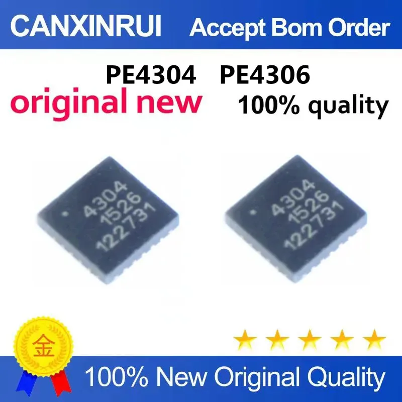 

PE4304 PE4304-52 PE4306 New Digital Attenuator Chip QFN20 Direct Shooting