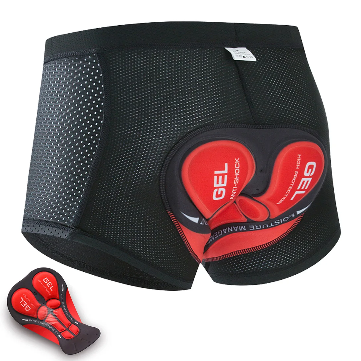 Cycling Shorts Breathable Mesh Cycling Underwear 5D Gel Pad Shockproof MTB Bike Shorts Man Shorts