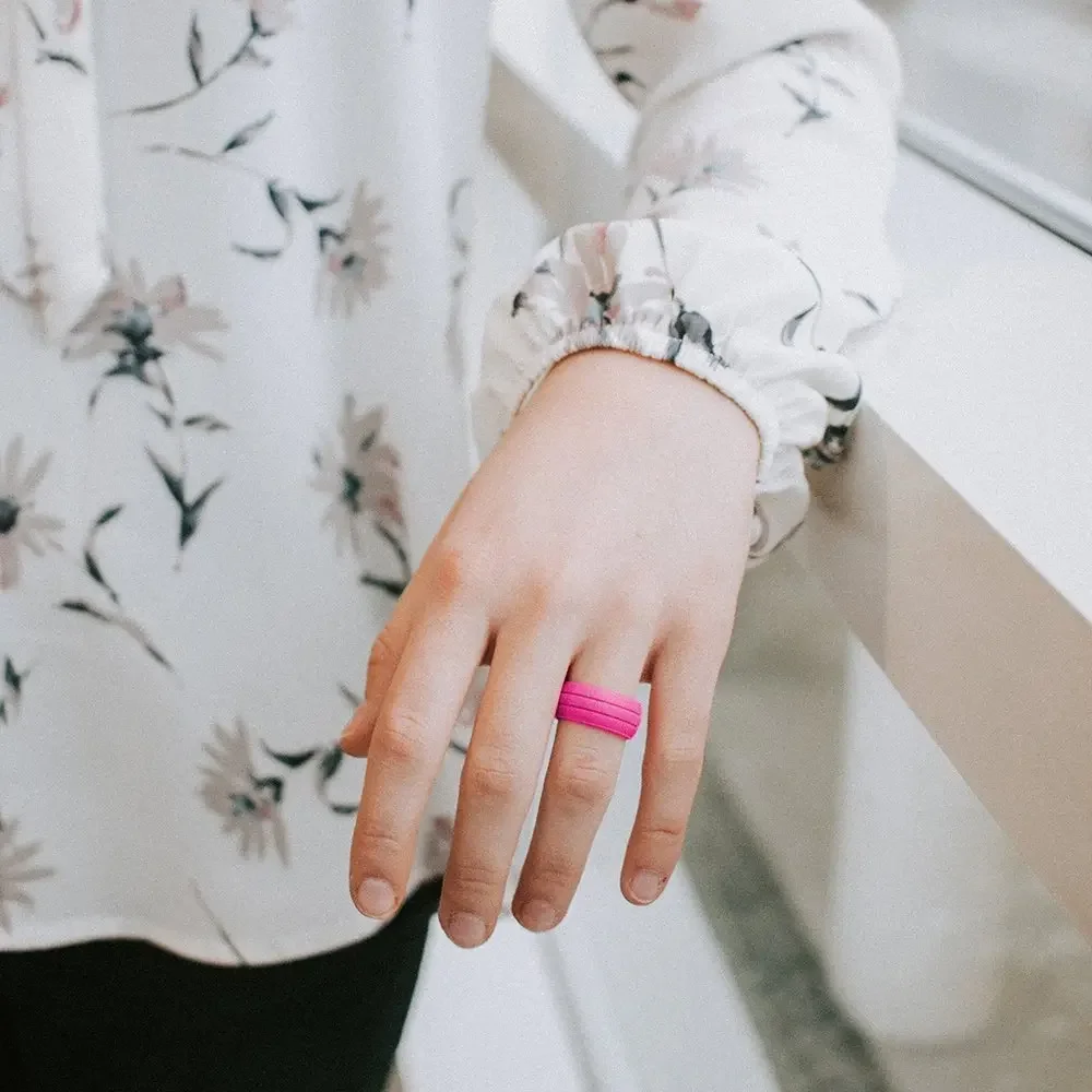 pc Sports Silicone Ring Fashion for Women Men Wedding