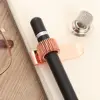 Portable Spring Pen Clip High Quality  Pen Clip Self adhesive Metal Pencil Holder Pens Pencils Writing Tool Office School Supply 5