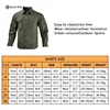 HAN WILD Men's Camping Clothing Lightweight Shirt Quick Dry Tactical Shirt Summer Long Sleeve Work Hunting Shirts Sport Clothes 2