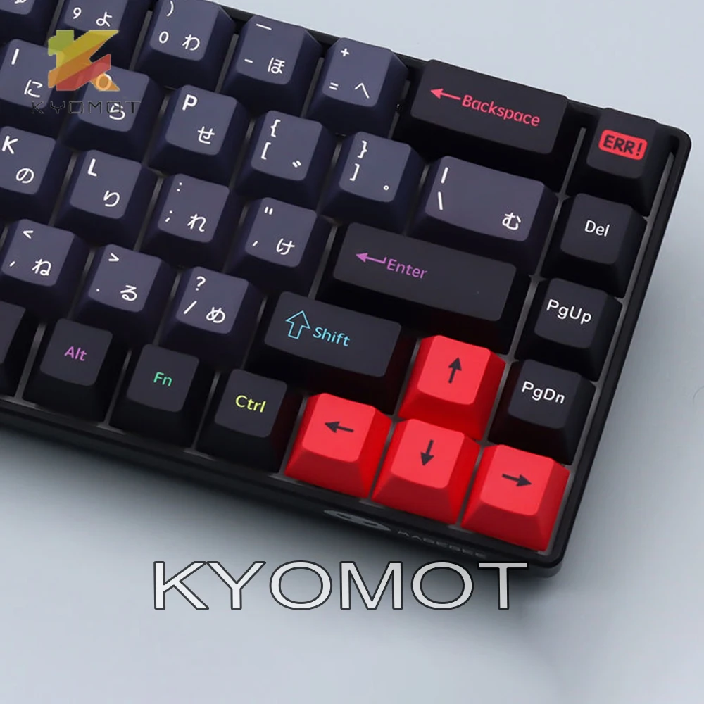 Kyomot Gmk 139 Teclas Drácula Keycaps Pbt Sublimação Cereja Perfil para Faça Você Mesmo Layout Ducky Teclado Mecânico Personalizar Tampa Chave - Imagem 4