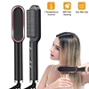 New Dual-Purpose Heated Straightening And Curling Comb With Negative Ions That Won’T Damage Your Hair Hair Straightenercomb 1