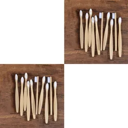 Eco - Friendly Bamboo Toothbrush Set - Soft Bristles, Reusable, Sustainable Wooden Design - 10/20 Pieces Adult Pack (20pcs white)