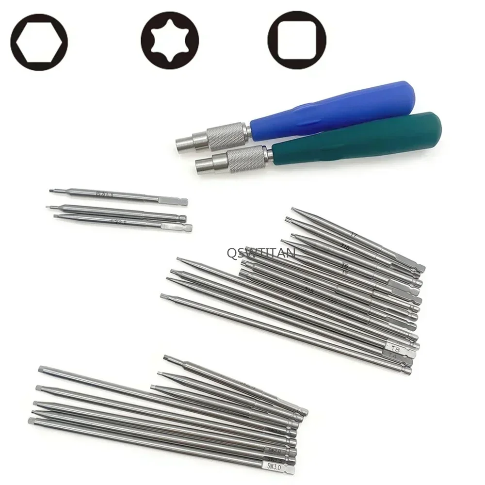 Screw Driver Stainless Steel AO Quick Coupling Screwdriver Star Hex AO Screwdriver Orthopedics Instruments orthopedic instruments