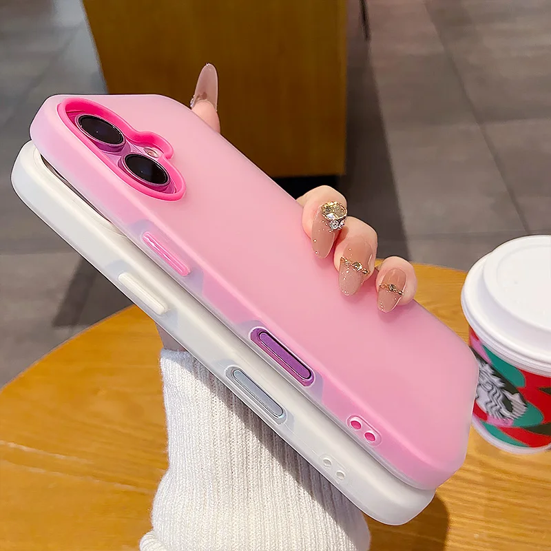 Sleek Matte Skinfeel 2-in-1 Bumper Shockproof Phone Case