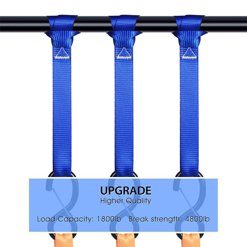 Multifunctional Car Motorcycle Cargo Luggage Fixed Packing Tie Downs Loop Strap Trunk Durable Nylon Soft Straps Auto Accessories cargo straps luggage strap cargo tie down strap tie down straps lashing strap