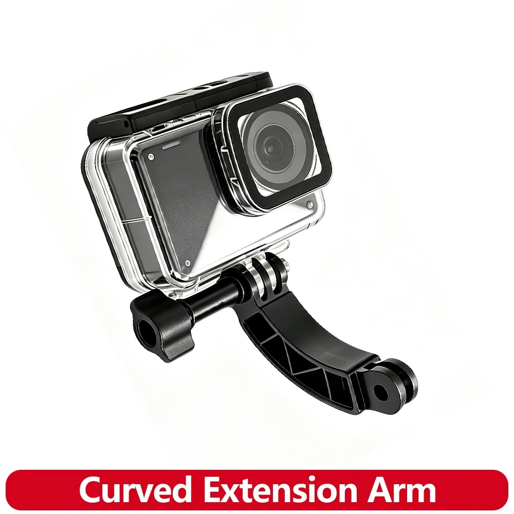 Suport pentru cameră action GoPro din aluminiu 20 cm - Pachet cu 10 buci
