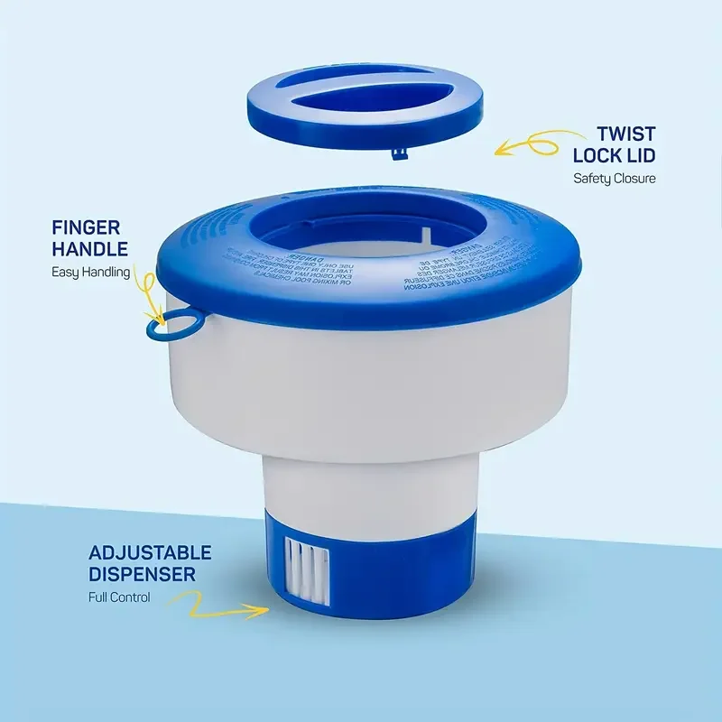 Swimming pool chlorine float suitable for 3 tables with 7 diameters, ,Chemical Floater 2