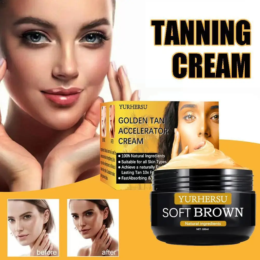 Body Bronzer Self Tanning Cream Effective Sunbathe Body Long Sun