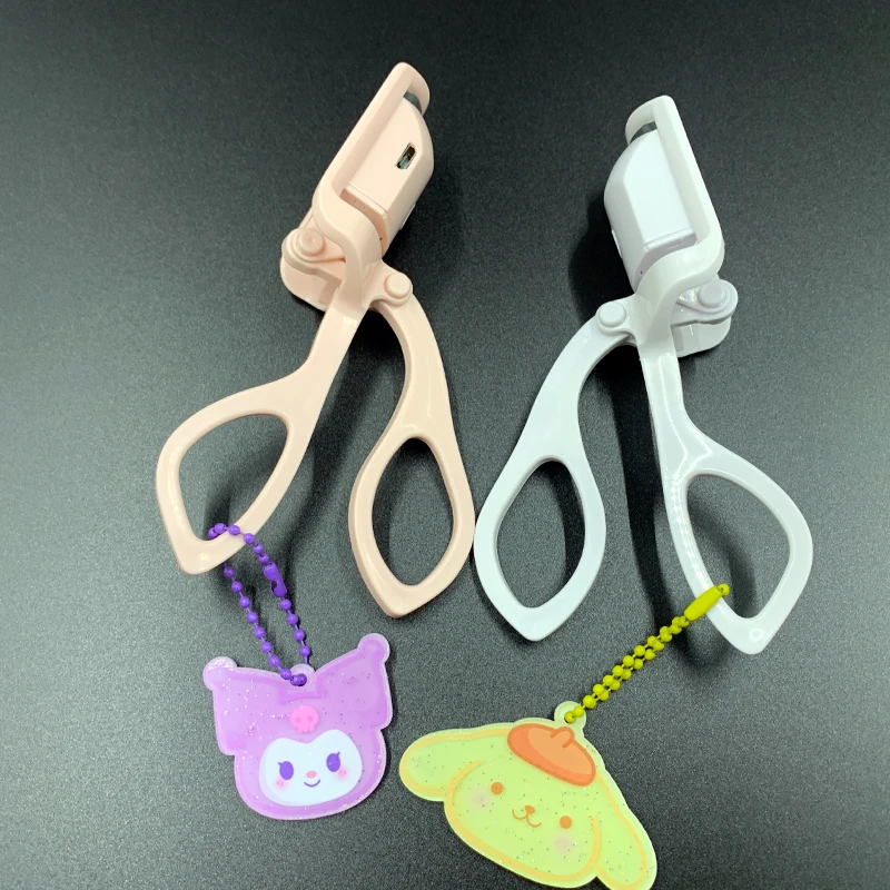 

Cute Sanrio Eyelash Clip Hello Kittys Accessories Kawaii Anime Usb Long Lasting Styling Eyelash Curl Beauty Toys for Girls Gift
