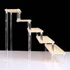 Wood Acrylic Shelf Display Stand Hand-made Figure Doll Décor Animation Car Model Perfume Blind Box Shelves Organizers Storage 5