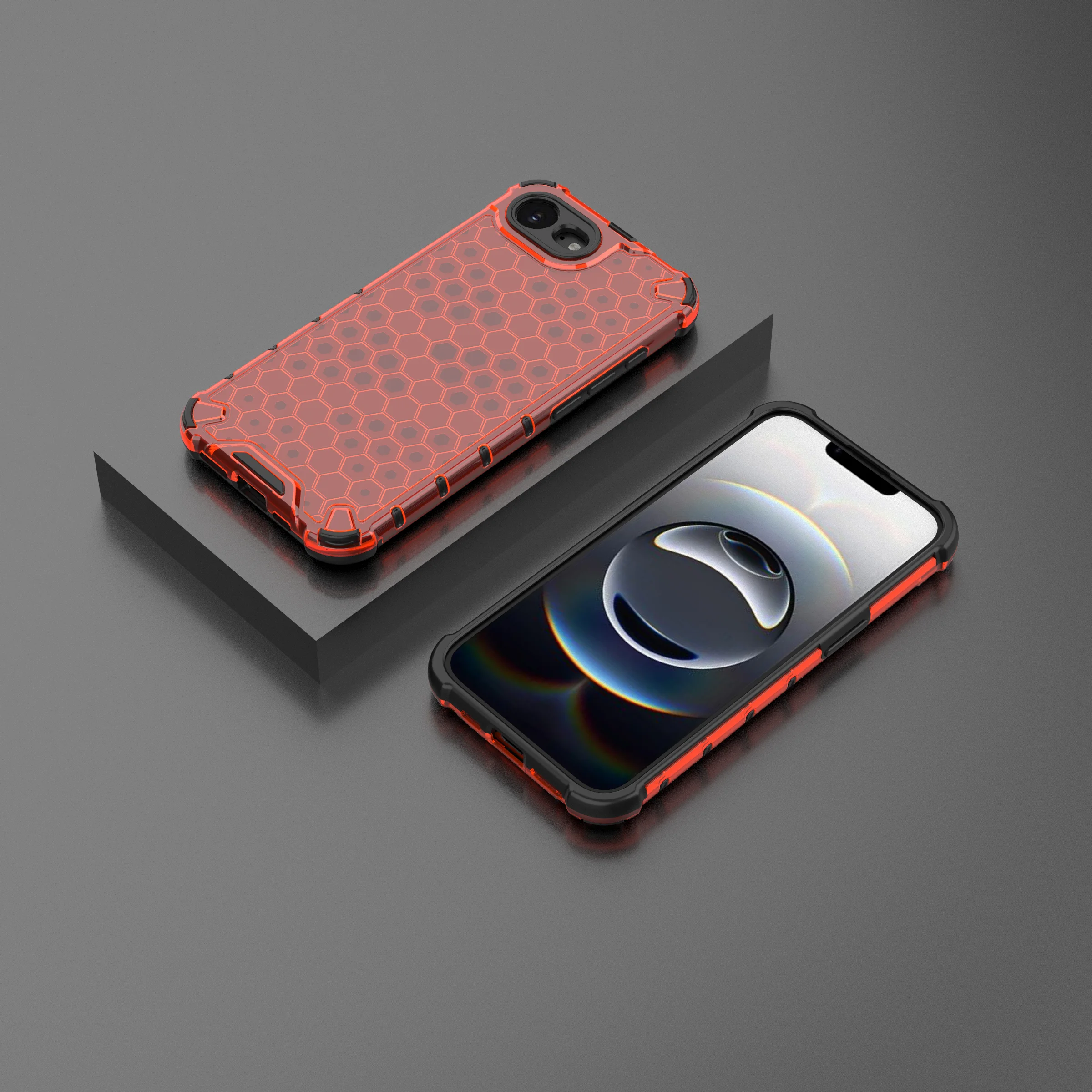 Honeycomb Military Grade Heavy Duty Armor Phone Case - Rugged Defender Cover