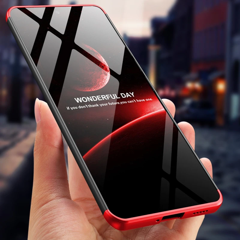 360° Full Protection Matte Shockproof Case - Hard Plastic Cover
