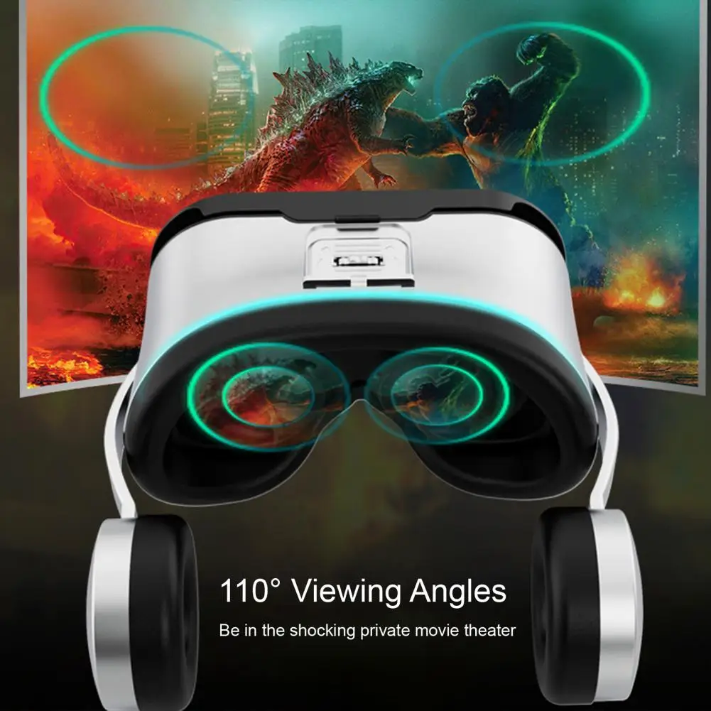 Headconjunto com Dispositivos Bluetooth Viar 3d Óculos de Realidade Virtual Lentes de Capacete Óculos Smart Smartphone Fones de Ouvido vr - Image 5