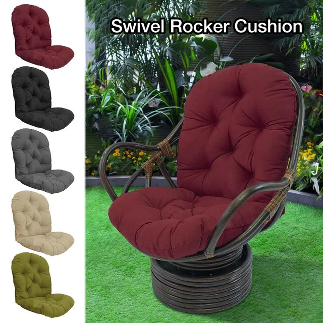 Rocking Chair Cushions Outdoors  Outdoor Rocking Chair Seat Cushions -  Soft Back - Aliexpress