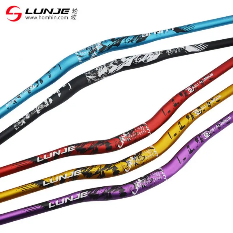 Mountain Bike Handlebar 31.8mm Bicycle Riser Bar 720/780mm Aluminum Alloy MTB Cycling Parts bicycle handlebar bicycle accessories