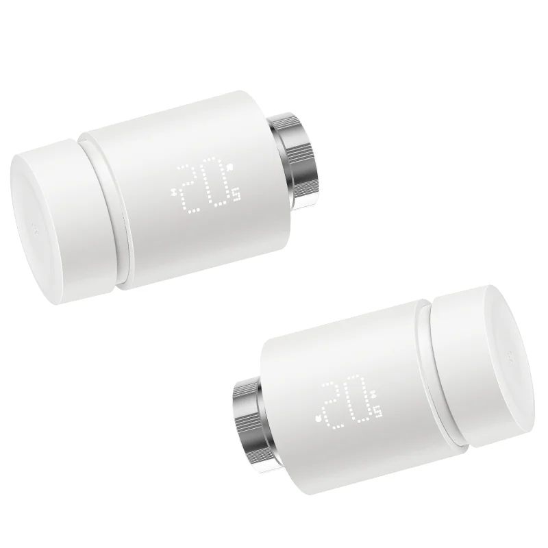Smart Thermostat Thermostatic Valve Controller Temperature Controller Tuya Smart ZigBee Radiator Actuator Head TRV Zigbee Tuya Thermostatic Radiator Valve Remote Temperature Controller Alexa Google