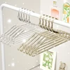 10/20pcs Clear Acrylic Hanger Non-Slip Dressing Saving For Jacket Dresses Crystal Clothes Hanger Closet Organizer Save Space 3