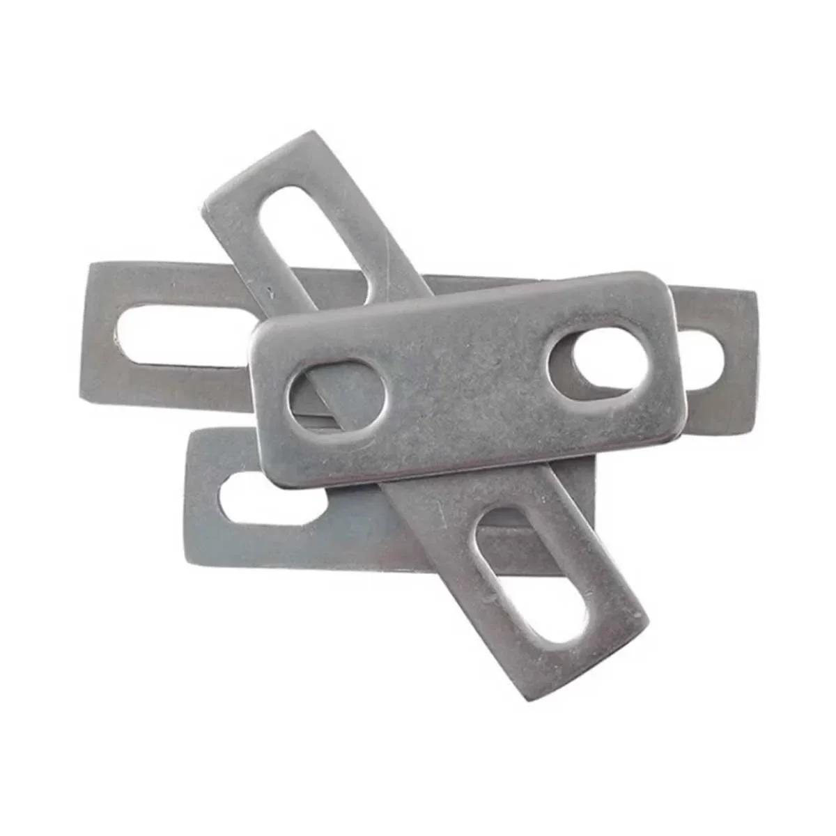 304 Stainless Steel u-Shaped Card Baffle/Square Gasket/Pipe Clamp u-Shaped Bolt Baffle