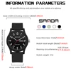 SANDA Men Watch Silicone Strap Fashion Casual Waterproof Luminous Clock Unisex Wristwatch Date Week Sport Man Watches 5