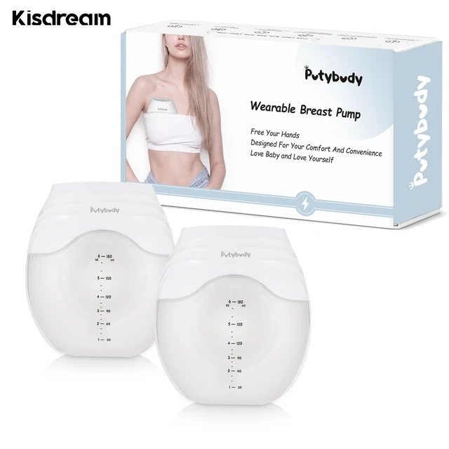 Putybudy Portable Breast Pump Hands Free Wearable Electric Breast Pump for Breastfeeding  3 Modes 8 Suction Level Low Noise - AliExpress